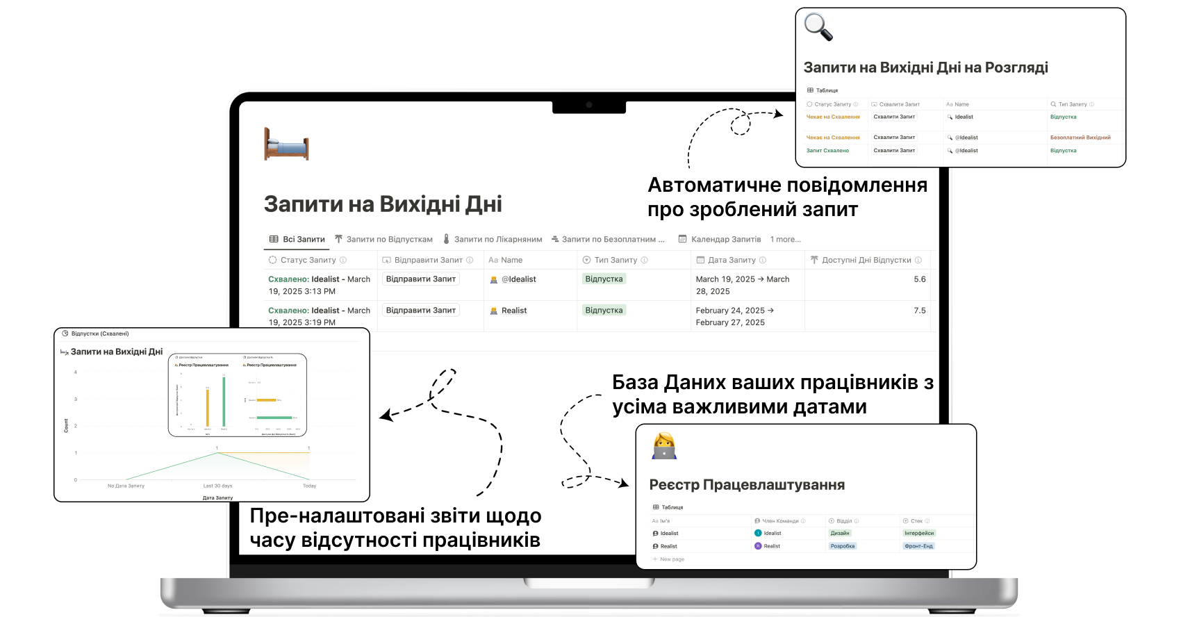 Leave Days Template UA